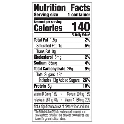 Yoplait Original Strawberry Low Fat Yogurt, 6 oz Yogurt Cup