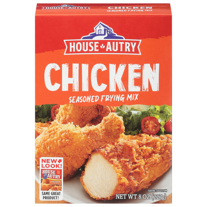 House-Autry Seasoned Chicken Frying Mix 8 oz