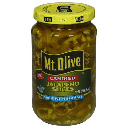 Mt. Olive Candied Jalapeno Slices 12 fl oz