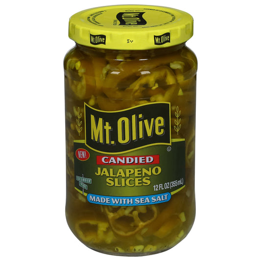 Mt. Olive Candied Jalapeno Slices 12 fl oz