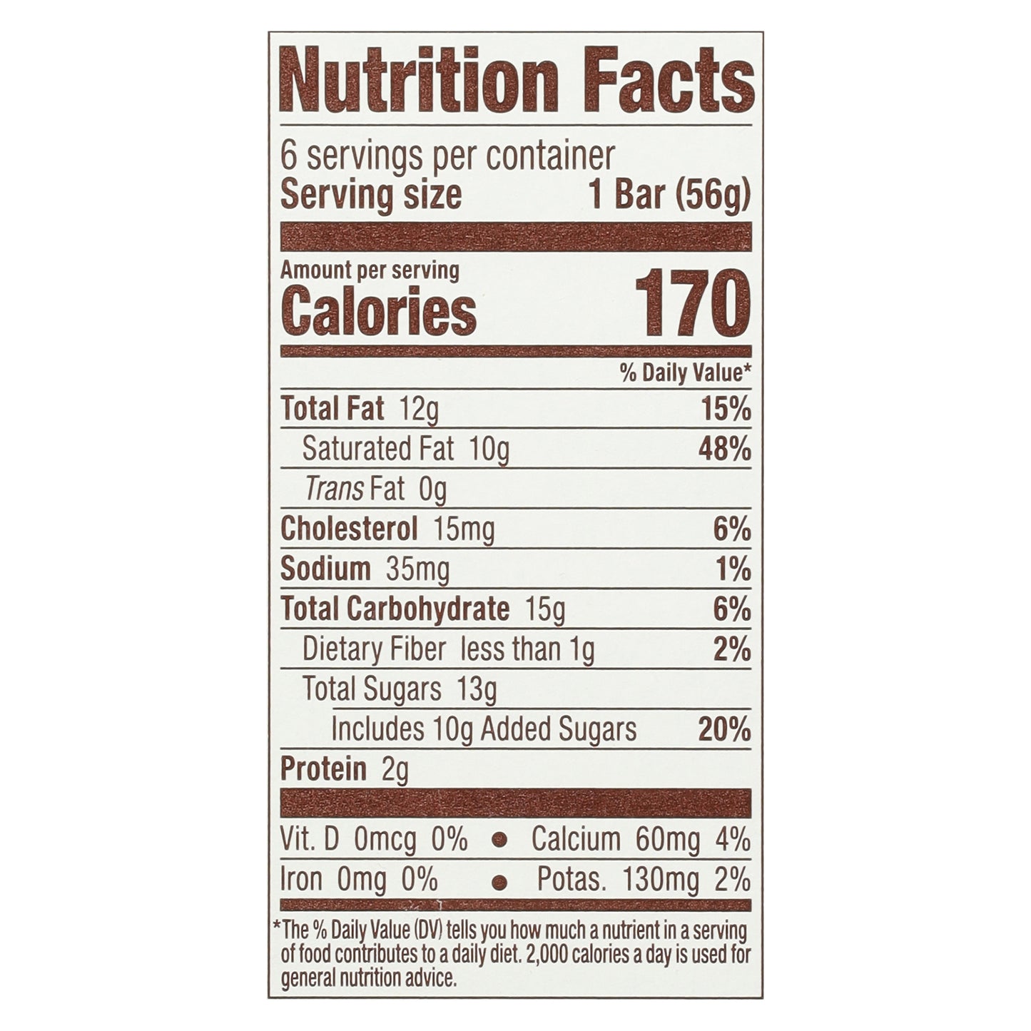 Mayfield Creamery Brown Cow Ice Cream Bars 6 - 2.75 fl oz Bars
