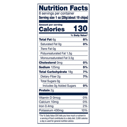 Cape Cod Kettle Cooked Original Potato Chips 8 oz - 40% LESS FAT, NOTHING ADDED