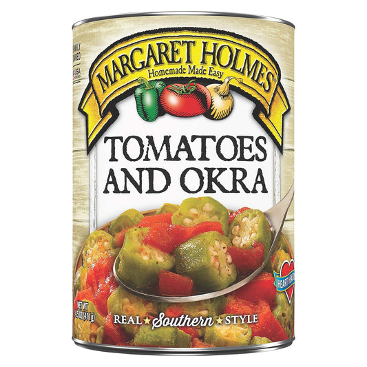 Margaret Holmes Tomatoes and Okra 14.5 oz
