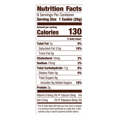 Pepperidge Farm Tahoe Crispy White Chocolate Macadamia Cookies 8 ea