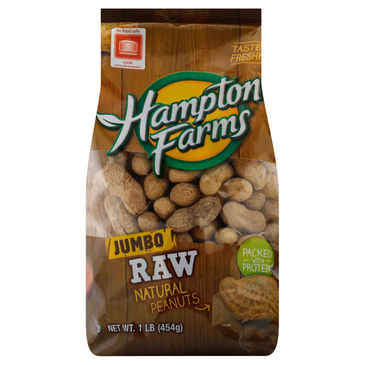 Hampton Farms Peanuts 1 lb