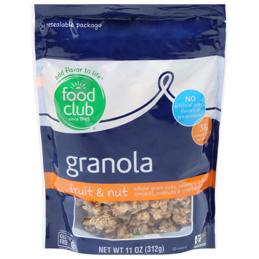 Food Club Fruit & Nut Granola 11 oz