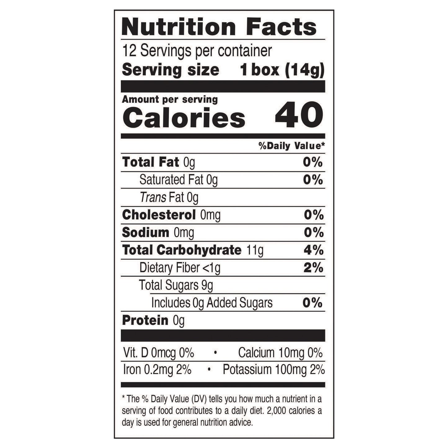 Sun-Maid® Mini-Snacks® California Sun-Dried Raisins 12-Count Bag/.5oz Cartons