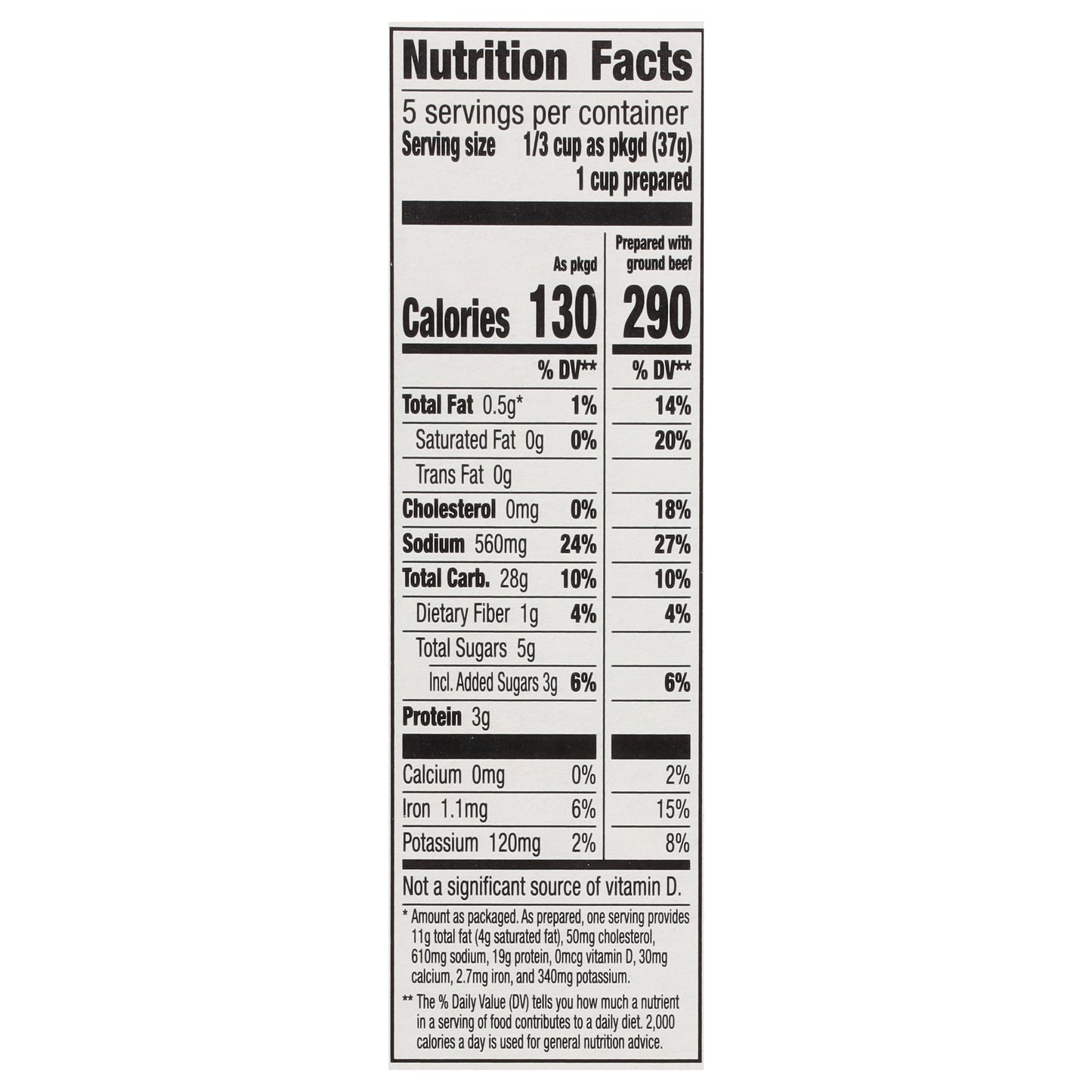 Hamburger Helper Robust Tomato & Herb Flavor Spaghetti 6.6 oz