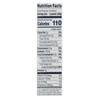 Quaker Instant Peaches & Cream Oatmeal Packet 8 ea
