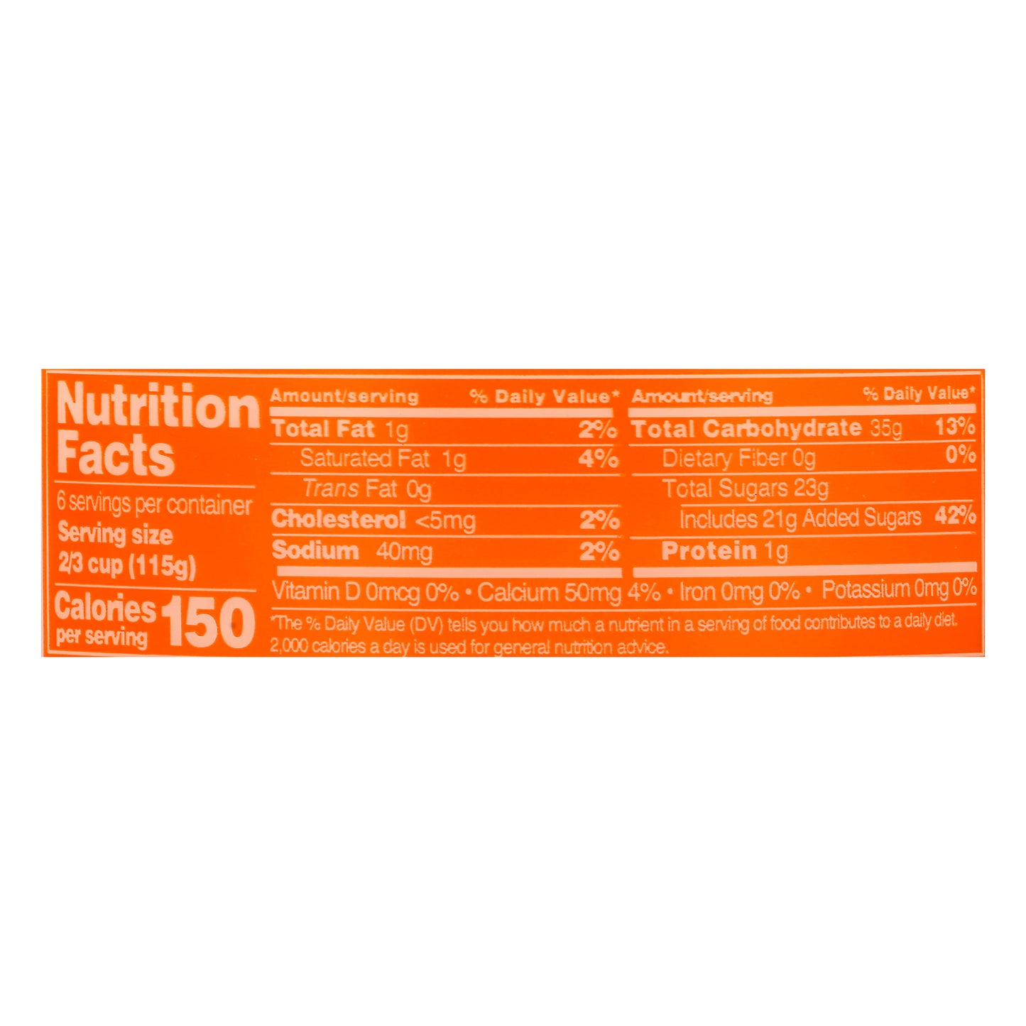 Mayfield Orange Sherbet 1 qt
