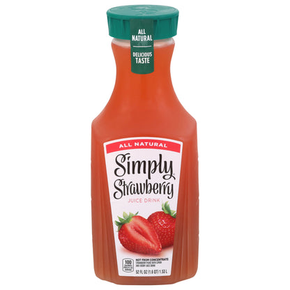 Simply Strawberry Juice Drink 52 fl oz