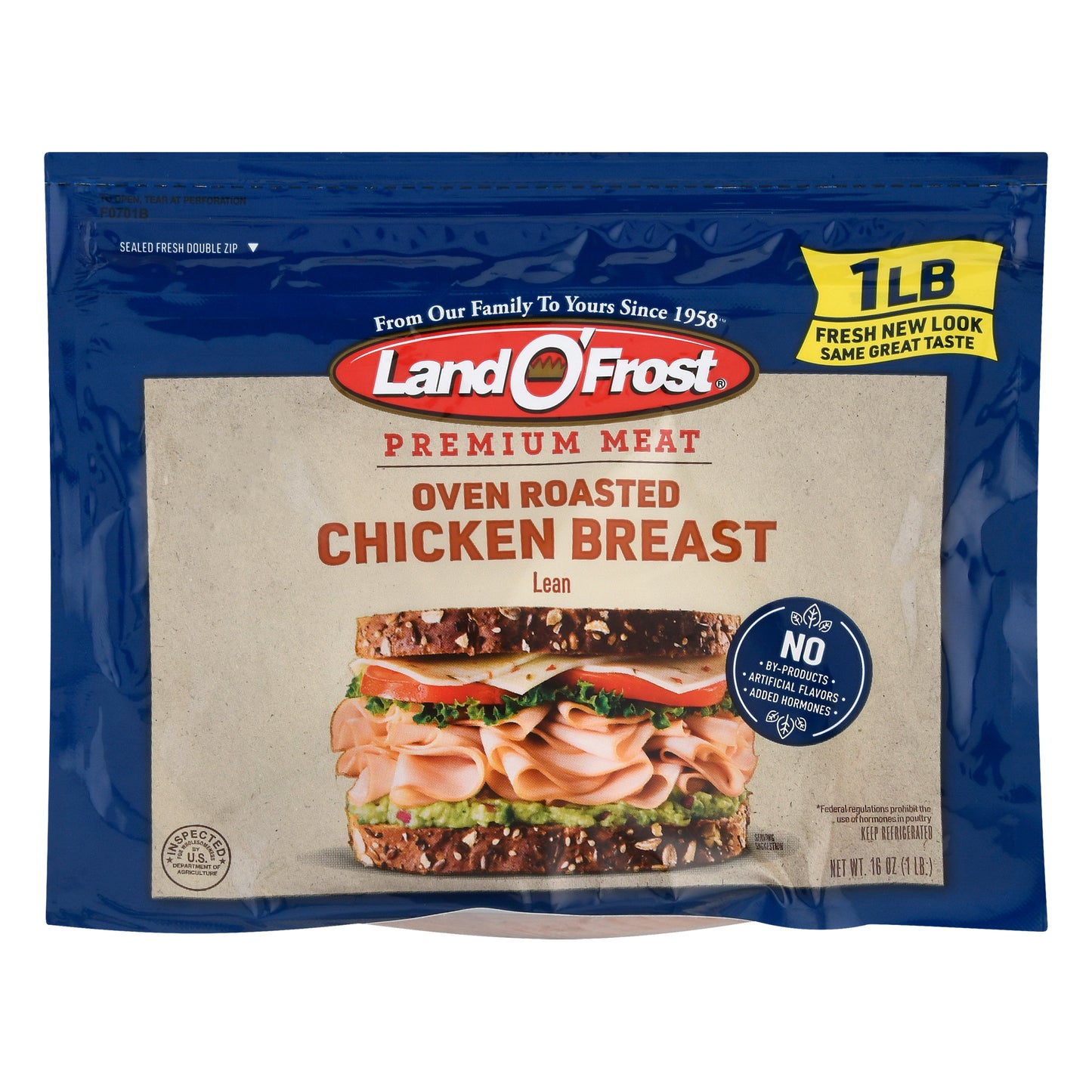 Land O Frost Oven Roasted Chicken Breast 16 oz