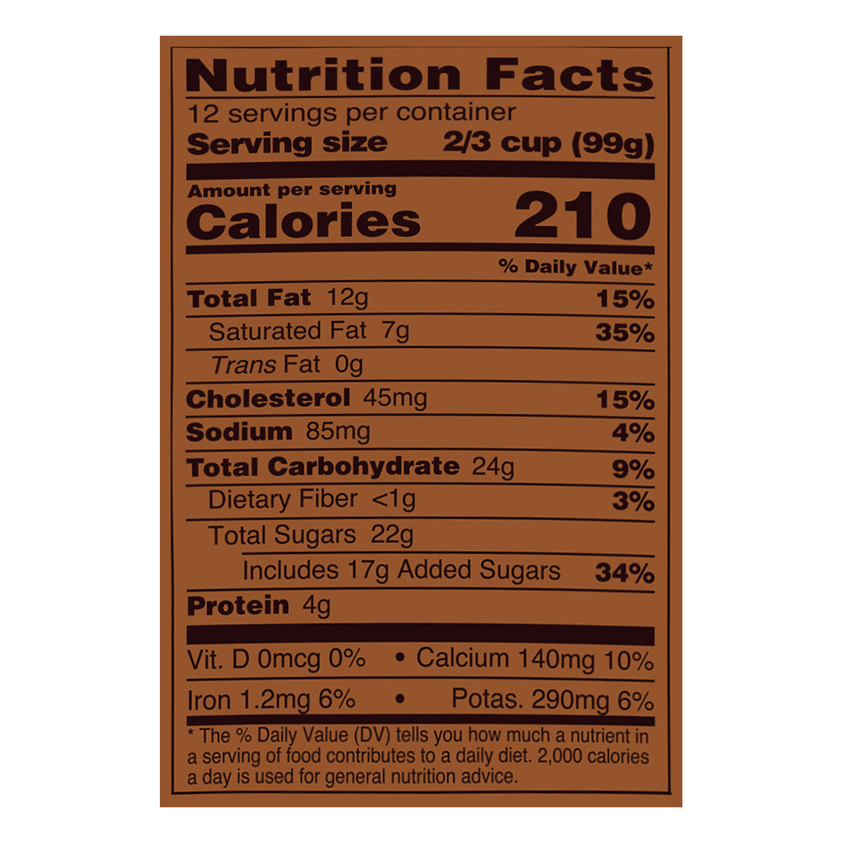 Blue Bell Dutch Chocolate Ice Cream 0.5 gal