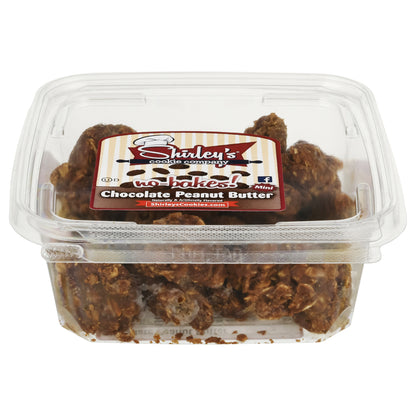 Shirley's Cookie Company No-Bakes! Chocolate Peanut Butter Cookies Mini 13.5 oz