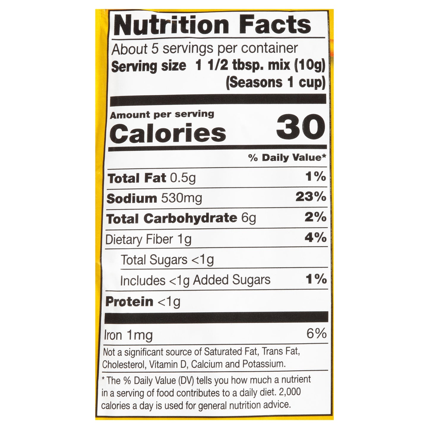 French's Original Chili-O Seasoning Mix, 1.75 oz