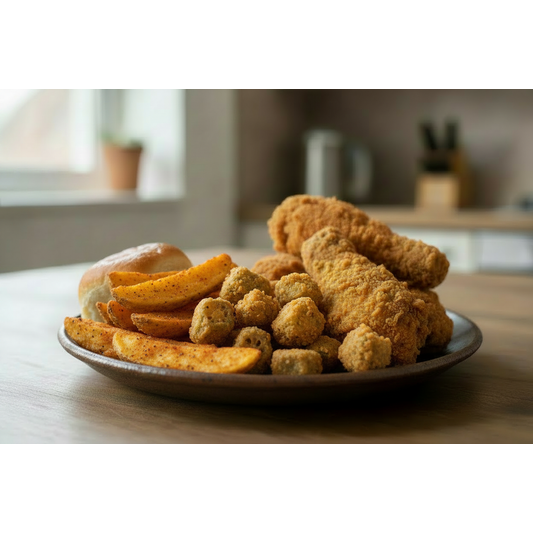 Fried Chicken Leg or Wing 1 Pc Dinner