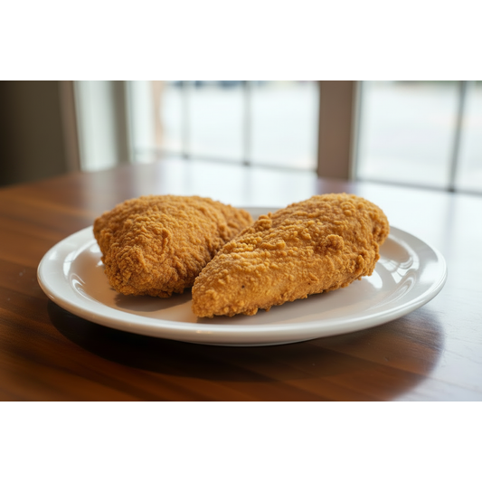Fried Chicken Breast or Thigh 2 Pc Snack