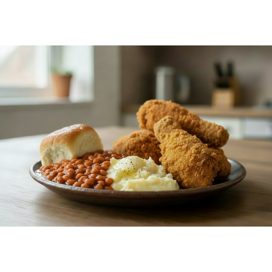Fried Chicken Leg or Wing 2 Pc Dinner