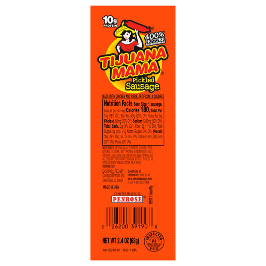 Penrose Tijuana Mama Pickled Sausages, 2.4 Ounce