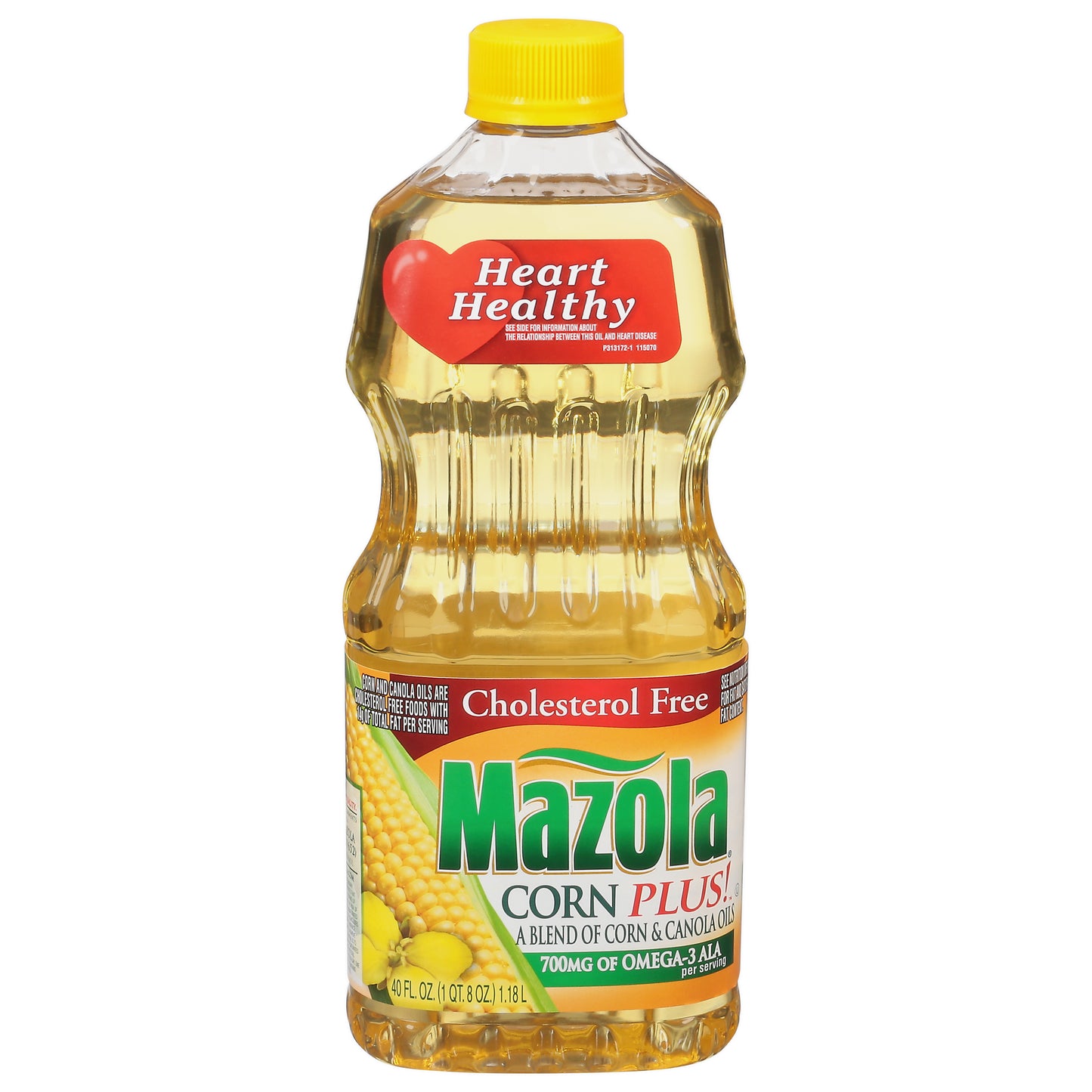 Mazola Cholesterol Free Corn & Canola Oils 40 fl oz