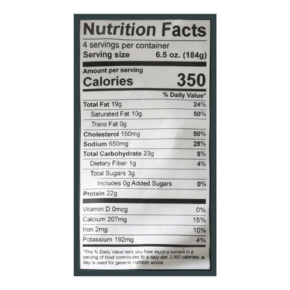 Legacy Foods Garlic Shrimp & Grits 26 oz