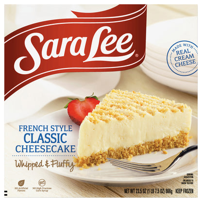 Sara Lee® French Style Cheesecake 7" Classic 23.5oz