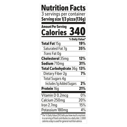 Jack's Original Thin Crust Pepperoni Frozen Pizza 14.392 oz.