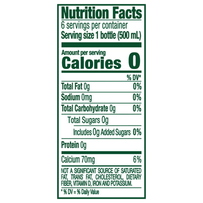 Maison Perrier Forever Lime Flavored Sparkling Water, 16.9 FL OZ Plastic Water Bottles, 6 Count