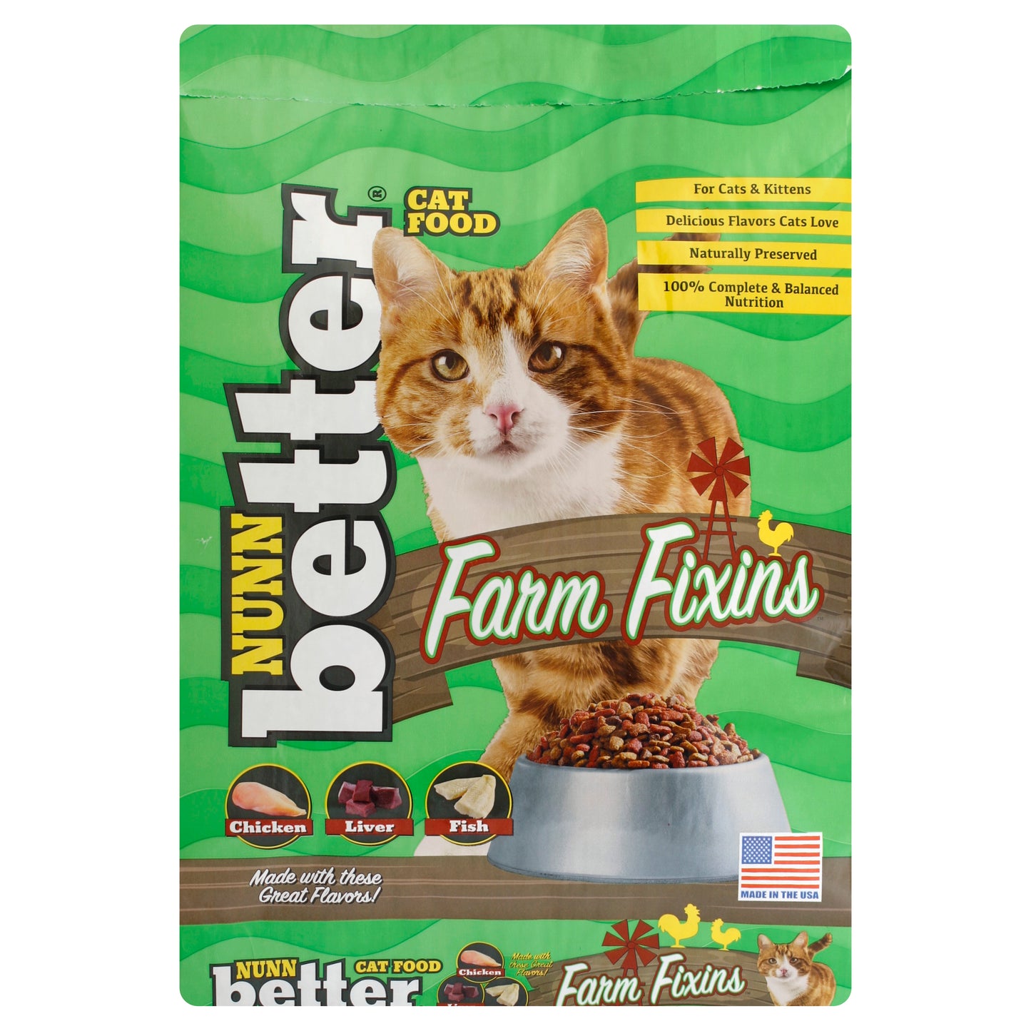 Nunn Better Cat Food 13 lb - Farm Fixins