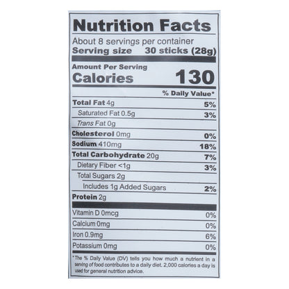 Pop Daddy Pretzels Maple & Brown Butter Pretzel Sticks 212 g