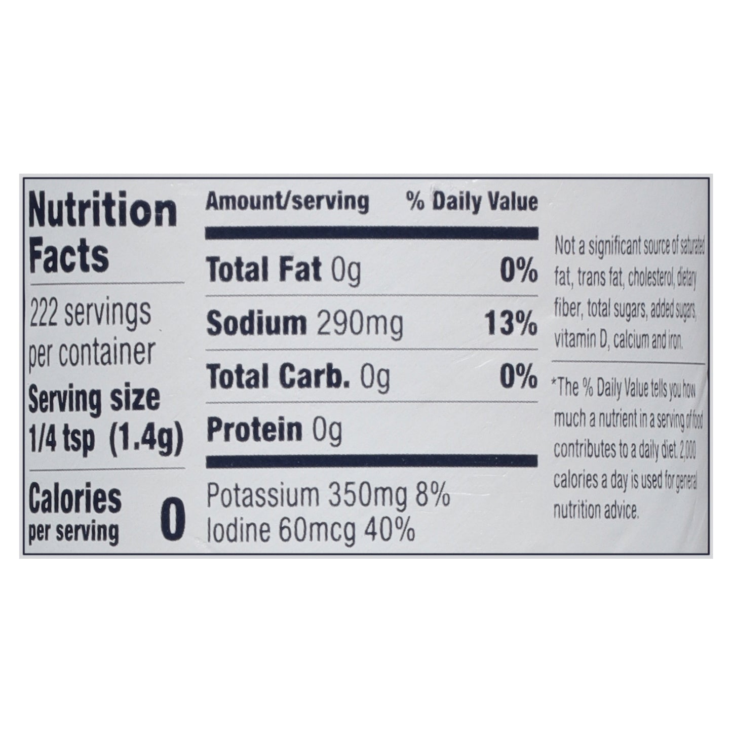Morton 50% Less Sodium Lite Salt 11 oz