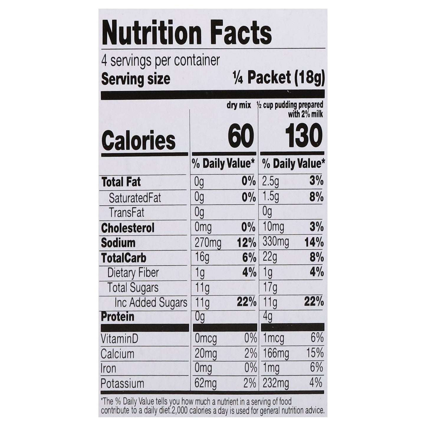 Snickers Pudding & Pie Filling 2.55 oz