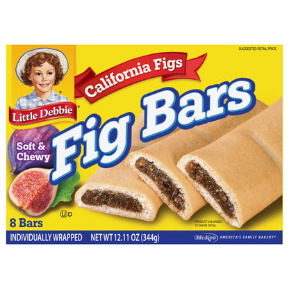 Snack Cakes, Little Debbie Family Pack Fig Bars