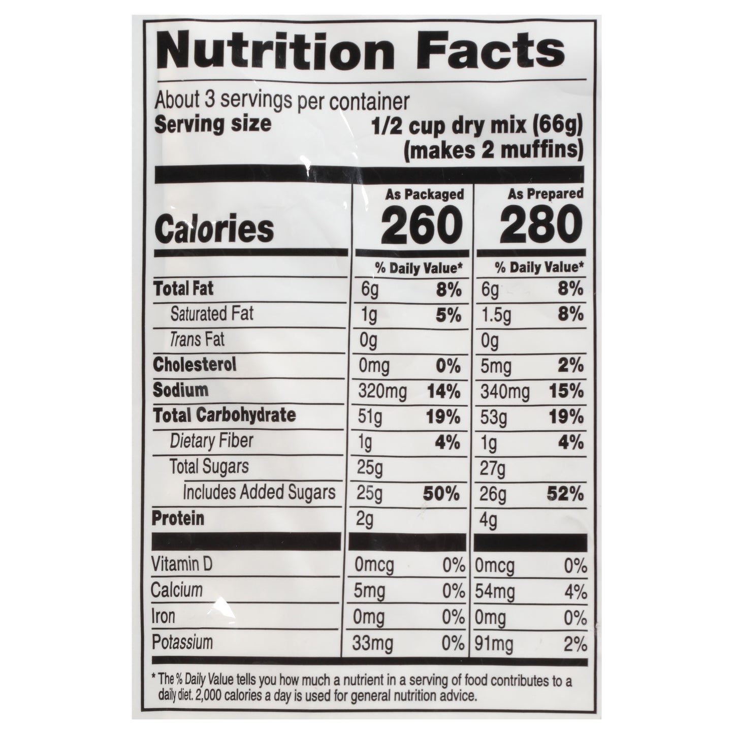 Martha White Blueberry Muffin Mix 7 oz