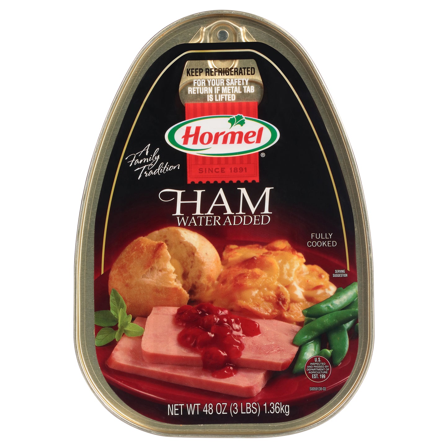 Hormel® Ham 3 lb. Pull-Top Can