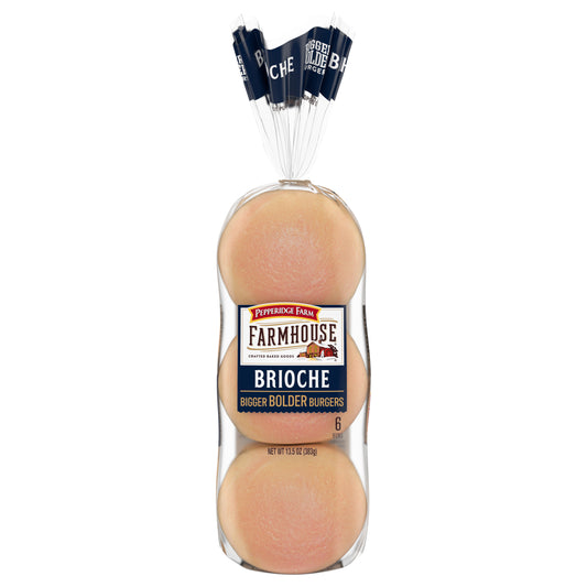 Pepperidge Farm Farmhouse Brioche Buns 6 ea