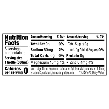 Splash Refresher Mandarin Orange Flavored Water, 16.9 fl oz, 6 Pack