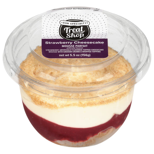 Our Specialty Treat Shop Strawberry Cheesecake Mousse Parfait 5.5 oz