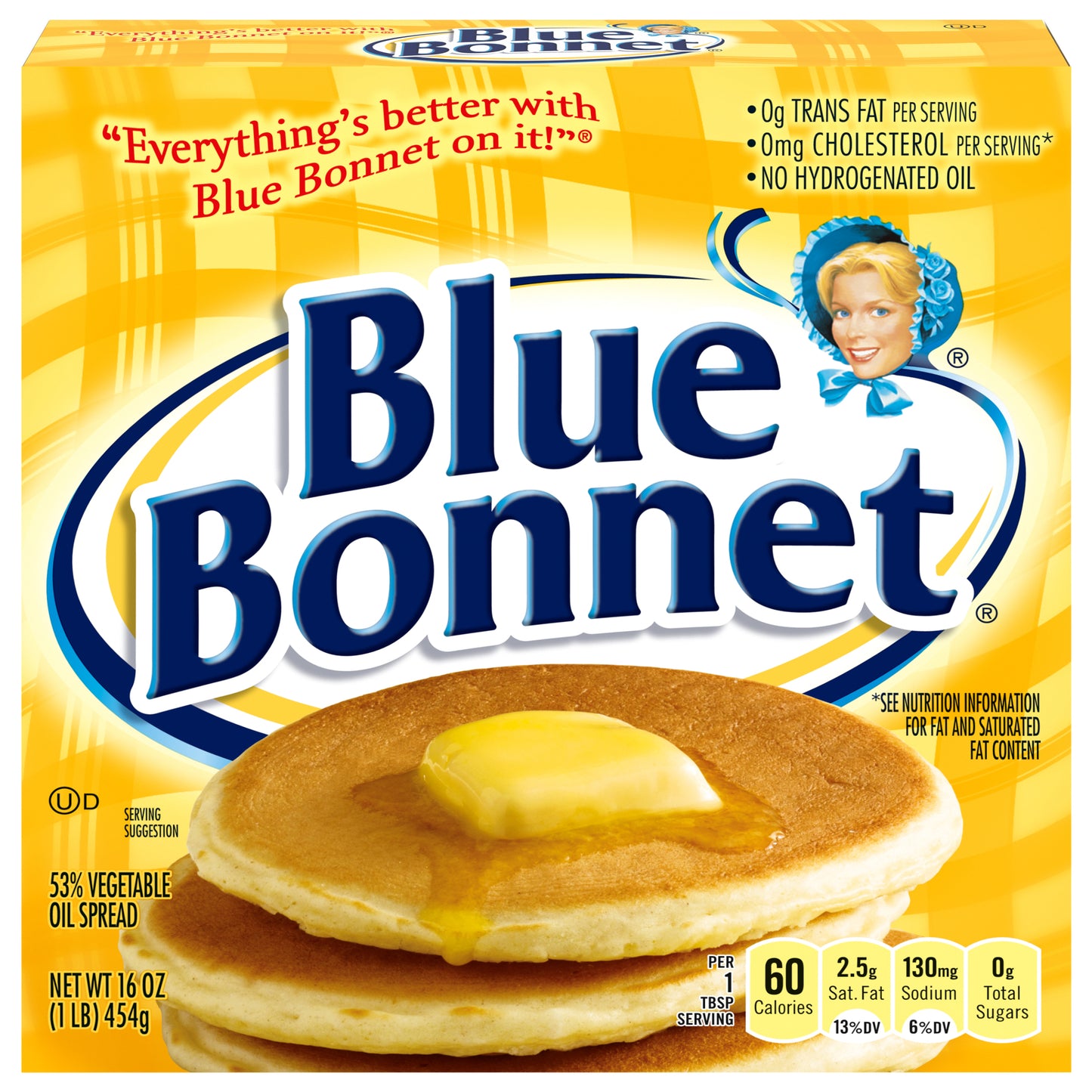 Blue Bonnet Vegetable Oil Spread, 16 OZ (4 Sticks)