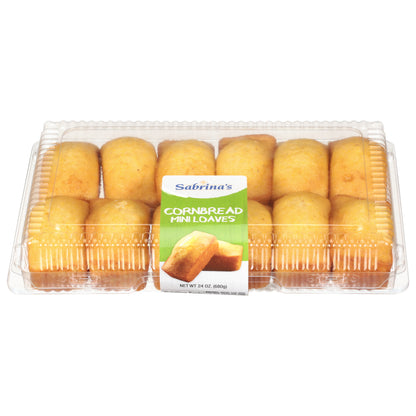 Sabrina's Mini Loaves Cornbread 24 oz