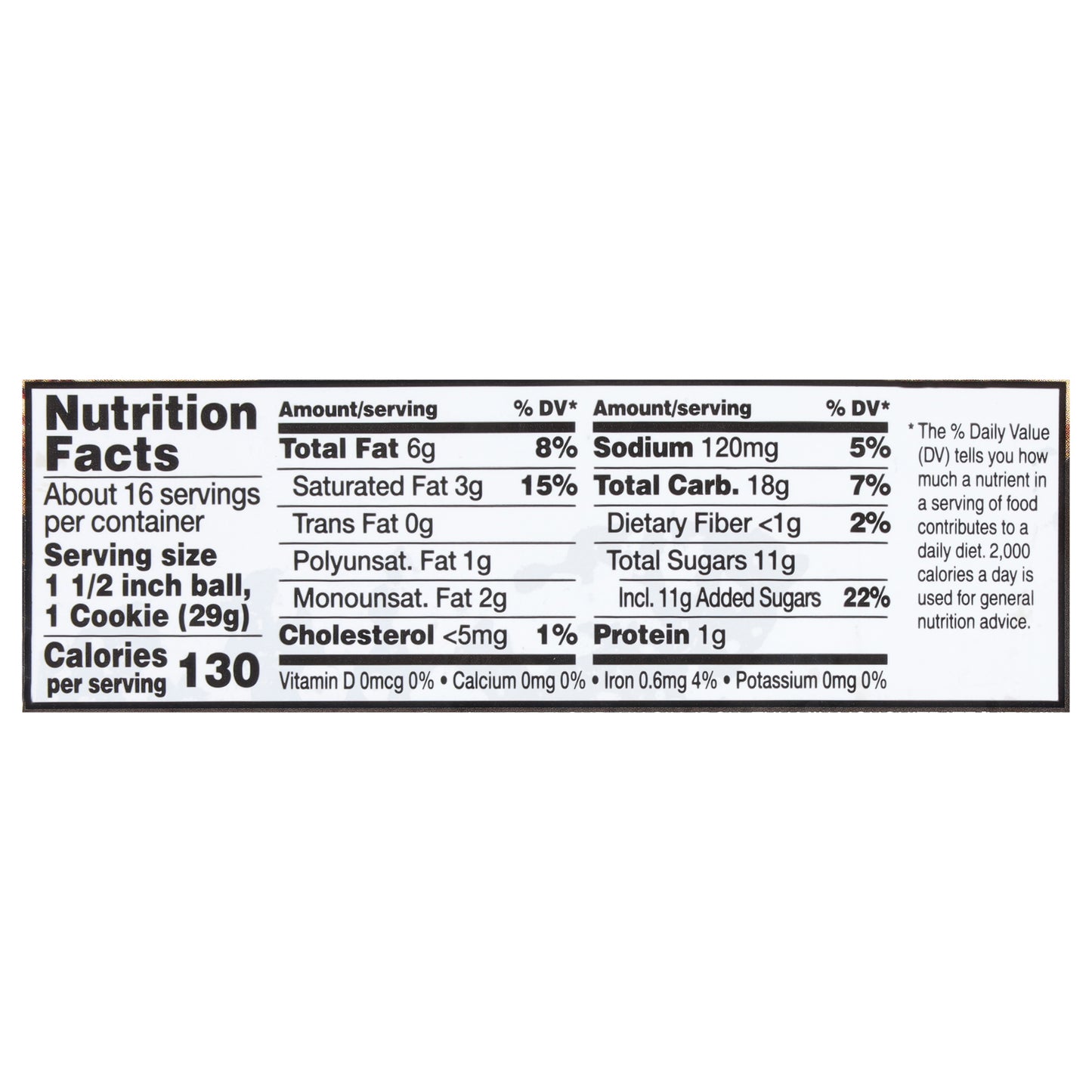 Baker's Harvest Chocolate Chip Cookie Dough 16.5 oz