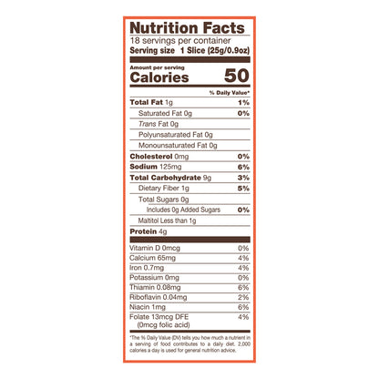 Nature's Own Life 100% Whole Grain Bread, Sugar Free Sandwich Bread, 16 oz Loaf