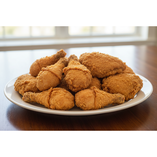 FRIED CHICKEN MIXED 12 PC WITH ROLLS