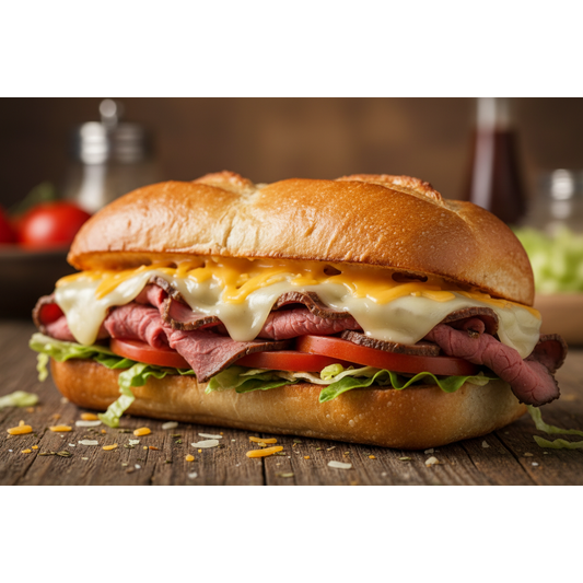 Roast Beef and Cheese Sub/Sandwich