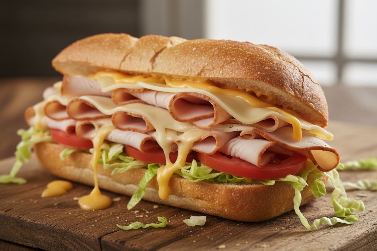 Turkey and Cheese Sub/Sandwich